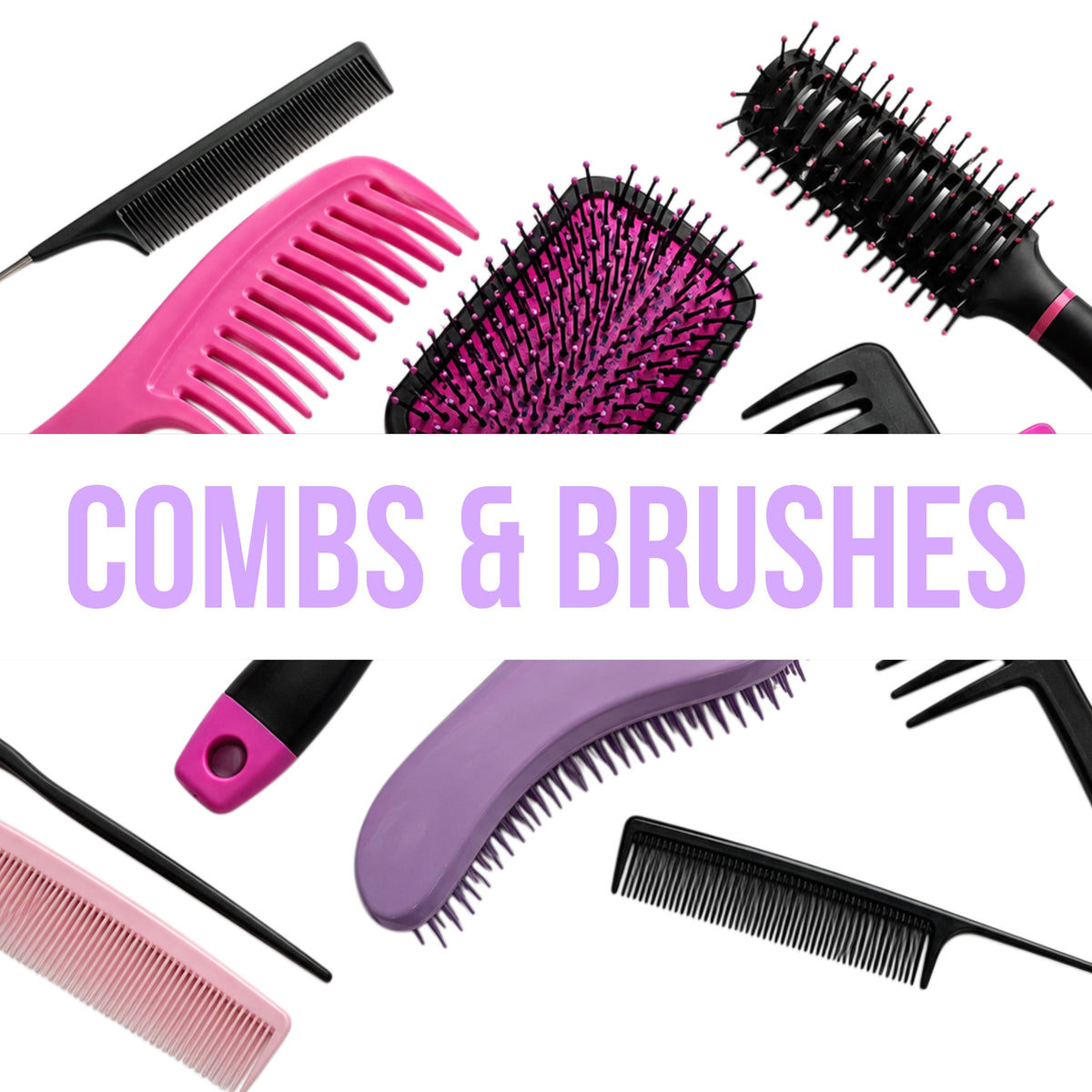 Hair combs and brushes