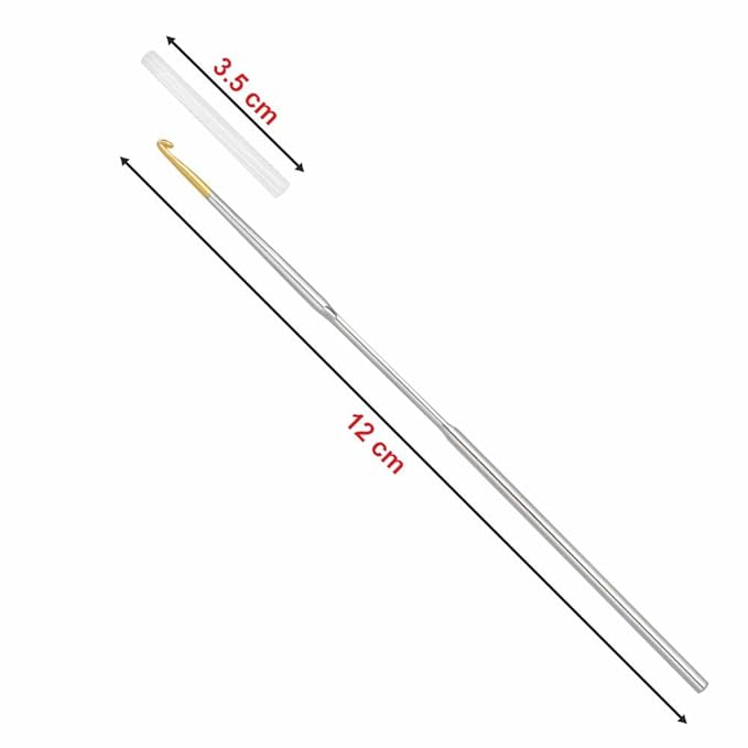 Tulip Japan crochet hook golden point