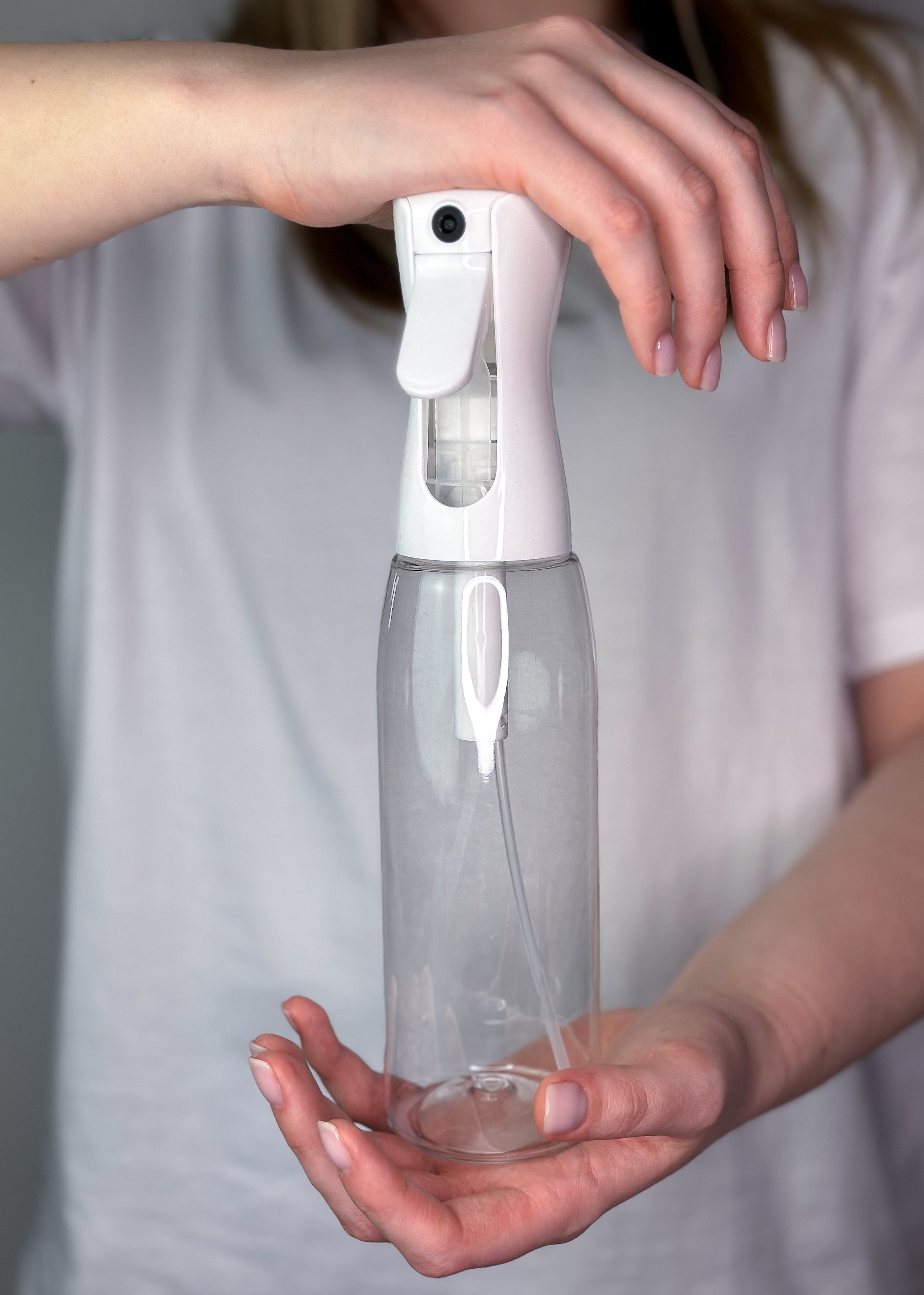 Hair continuous spray bottle