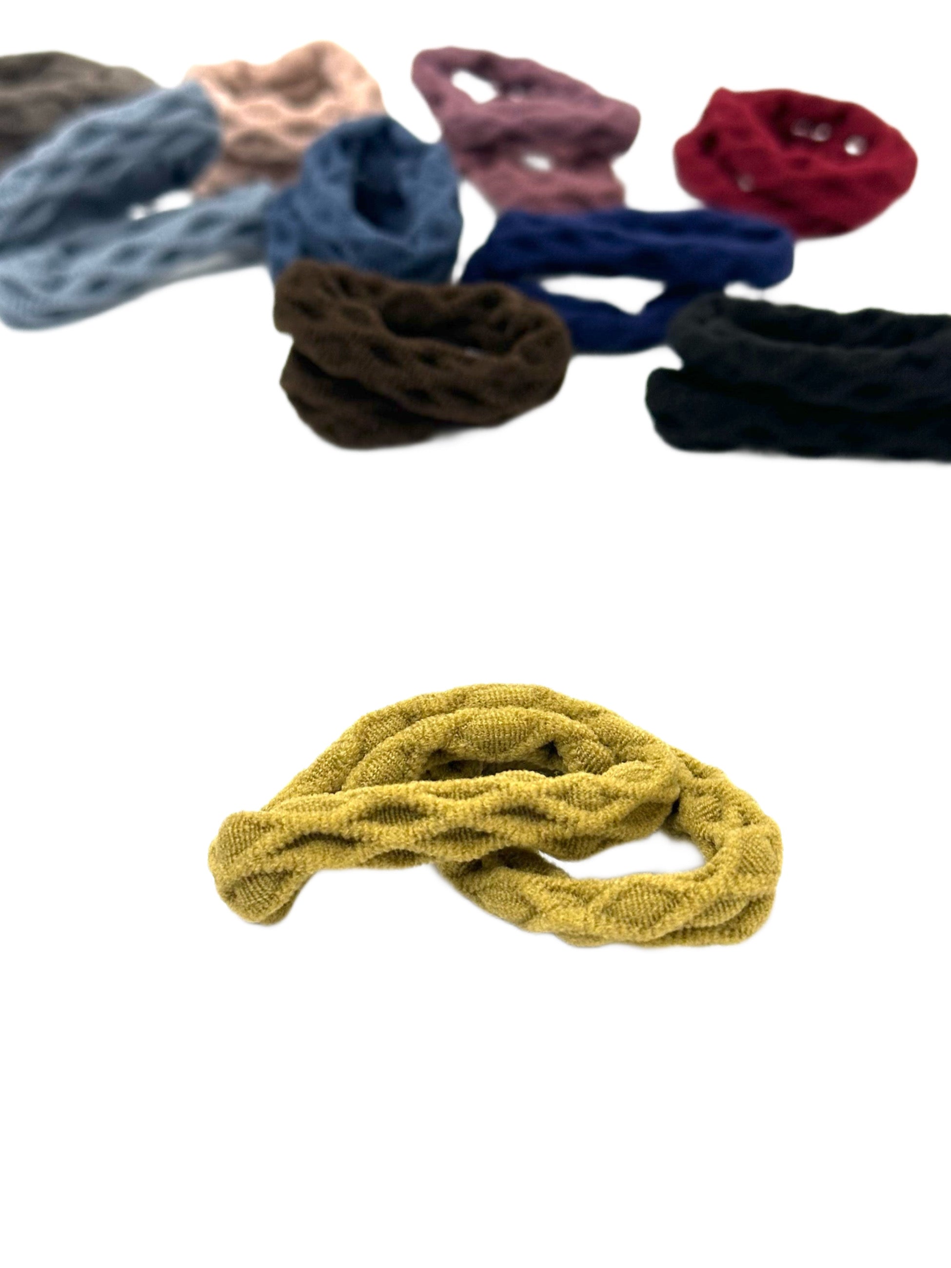 Textured hair band 2 pcs