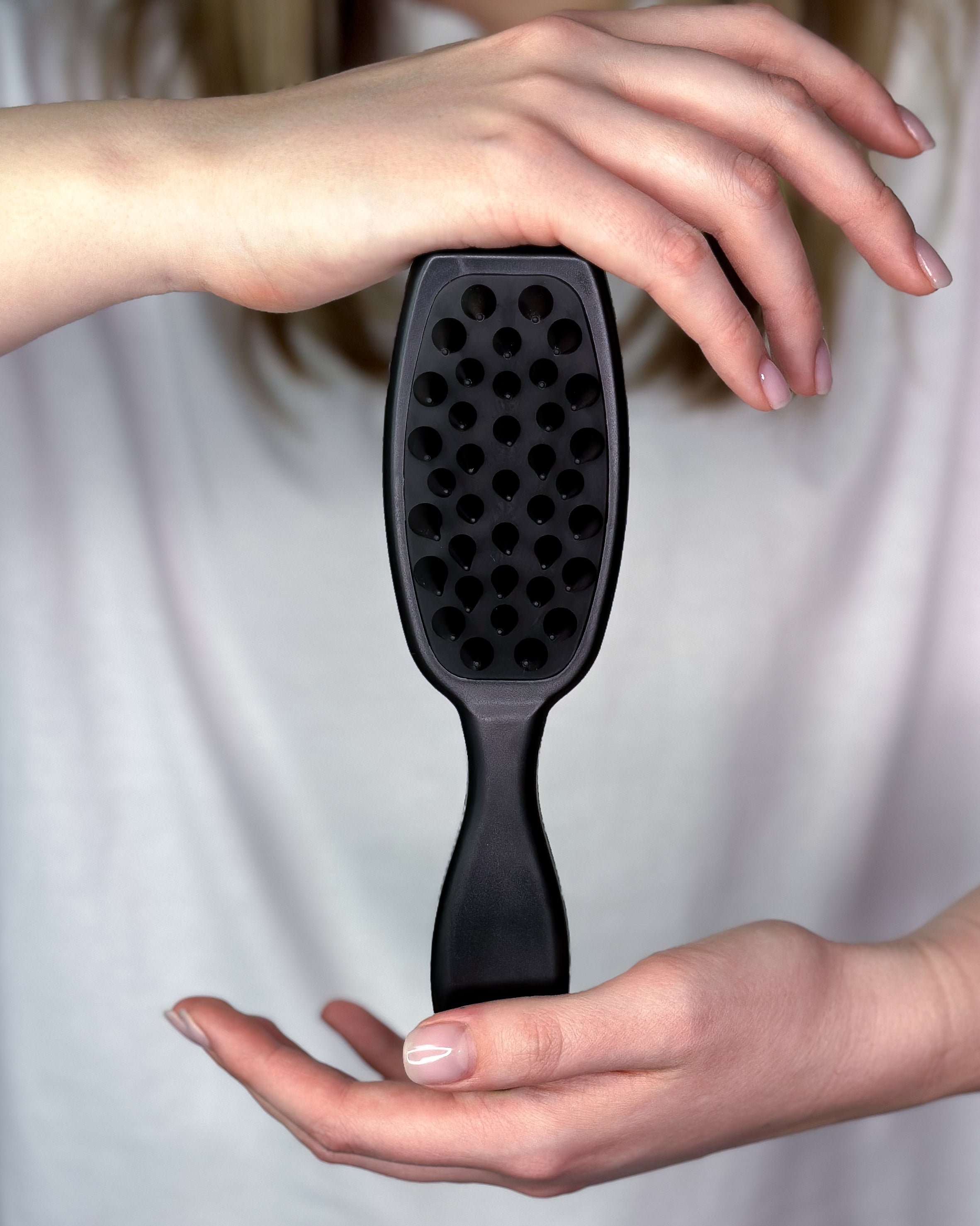 Hair and scalp massage brush