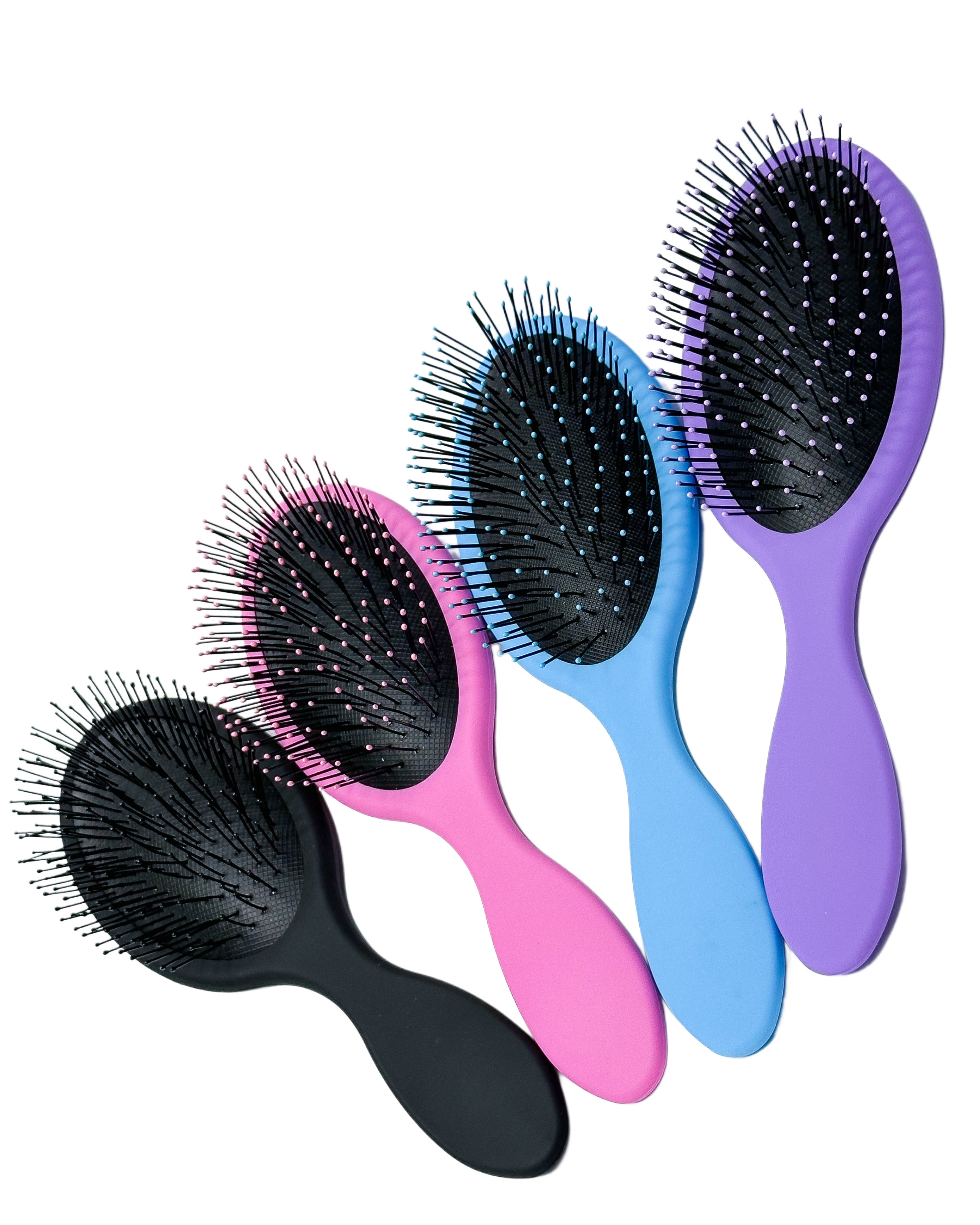 Detangling hair brush