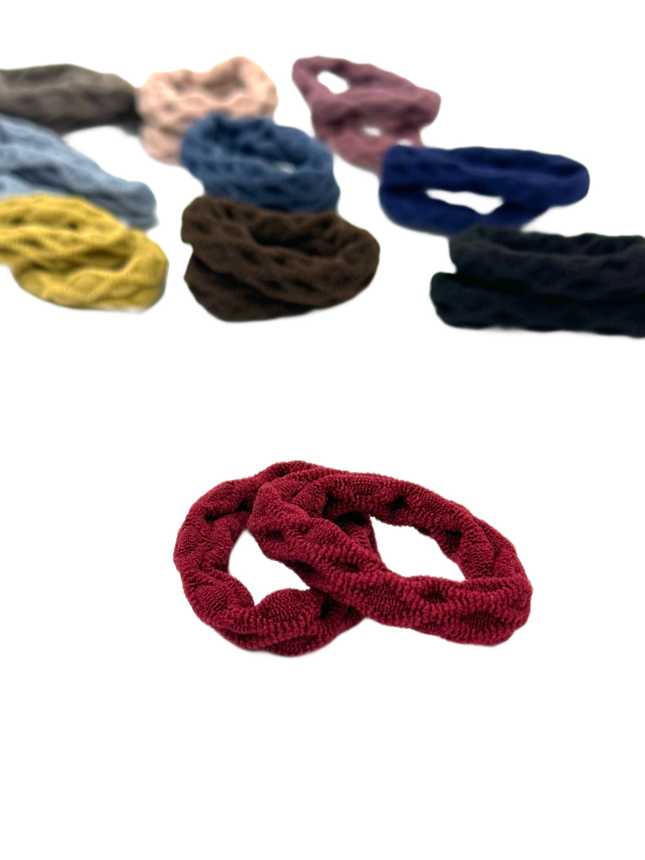 Textured hair band 2 pcs