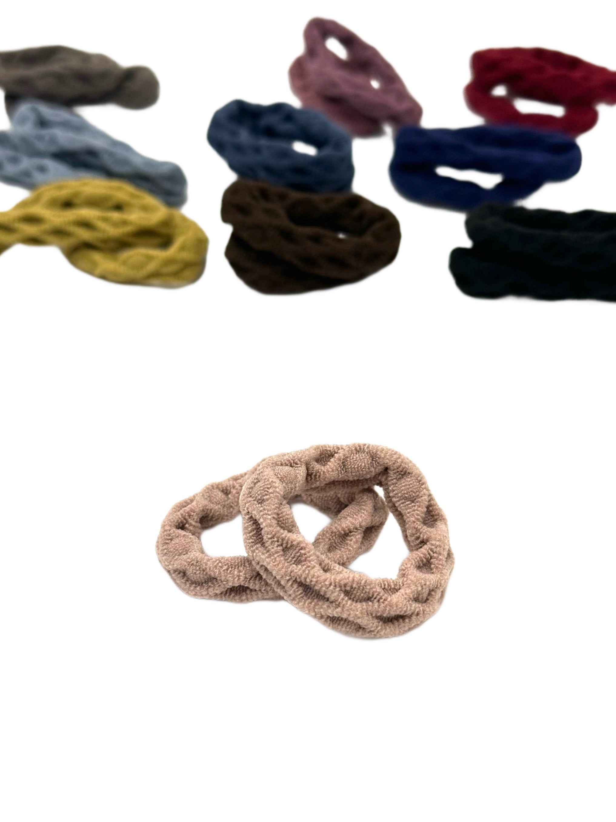 Textured hair band 2 pcs
